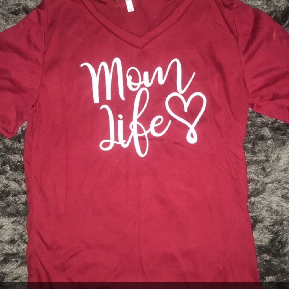 NEW Mom Life T-shirt’s -  Size Large Left